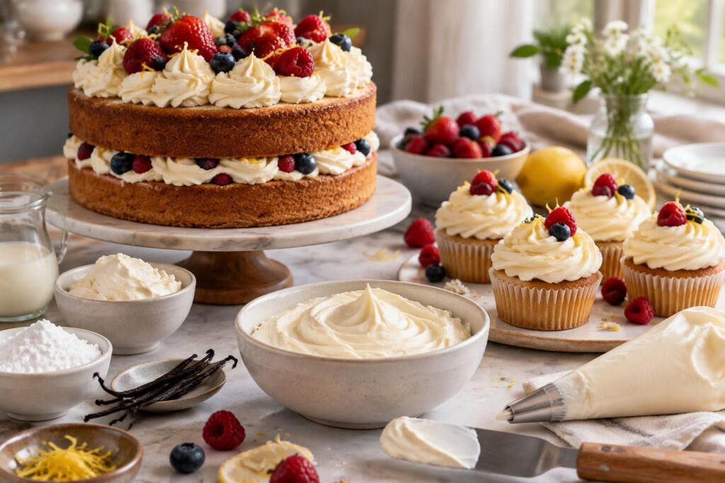 Glaçage au mascarpone pour gâteaux et cupcakes, recettes et astuces
