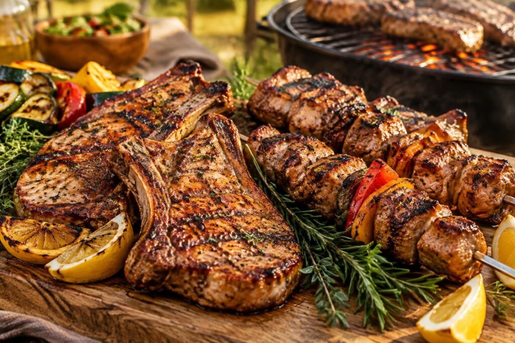 Les meilleures grillades de porc marinées pour vos barbecues