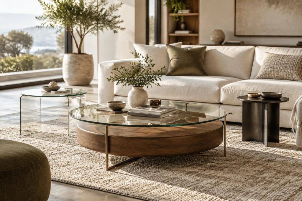 découvrez notre sélection de tables basses design en bois, verre ou métal pour aménager un salon élégant et fonctionnel.
